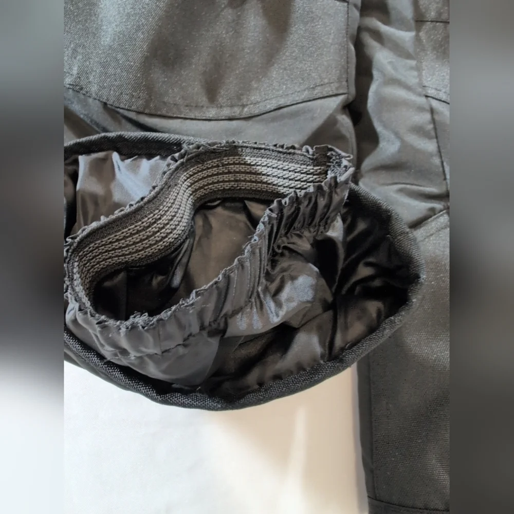 CHAMPION SNOWPANT SUIT SNOW SKI PANTS BIB Size XS 4/5 BOYS/GIRLS BLACK
